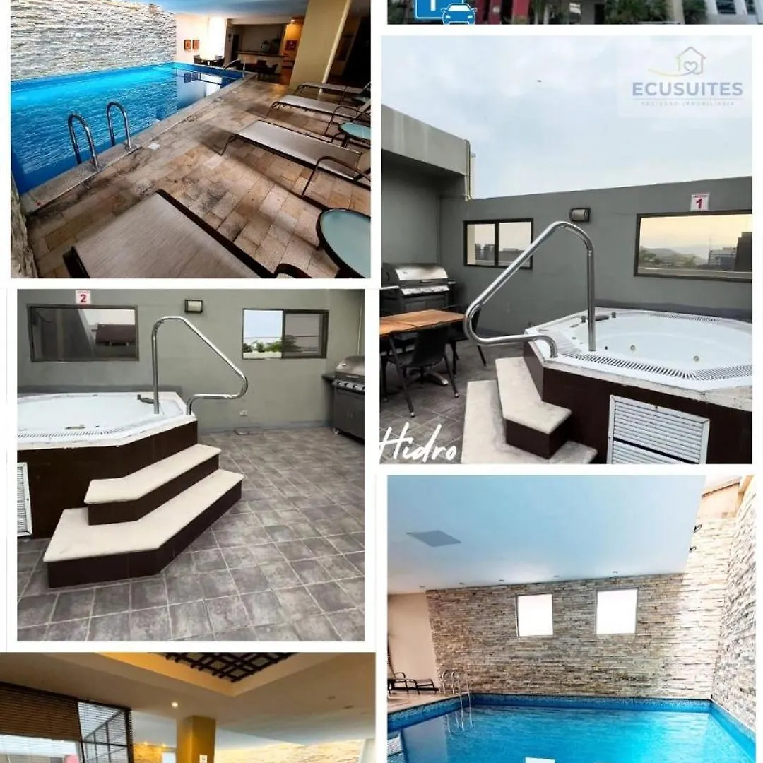 شقة Ecusuites Torre Sol Mall Del Sol جواياكيل